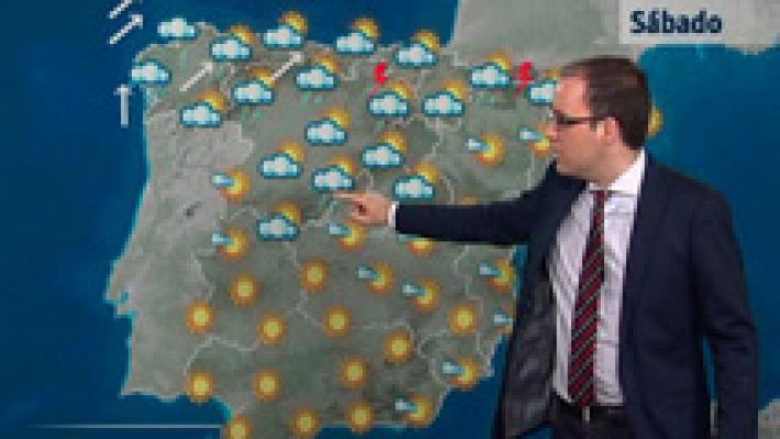 El tiempo - Lluvias en Galicia
