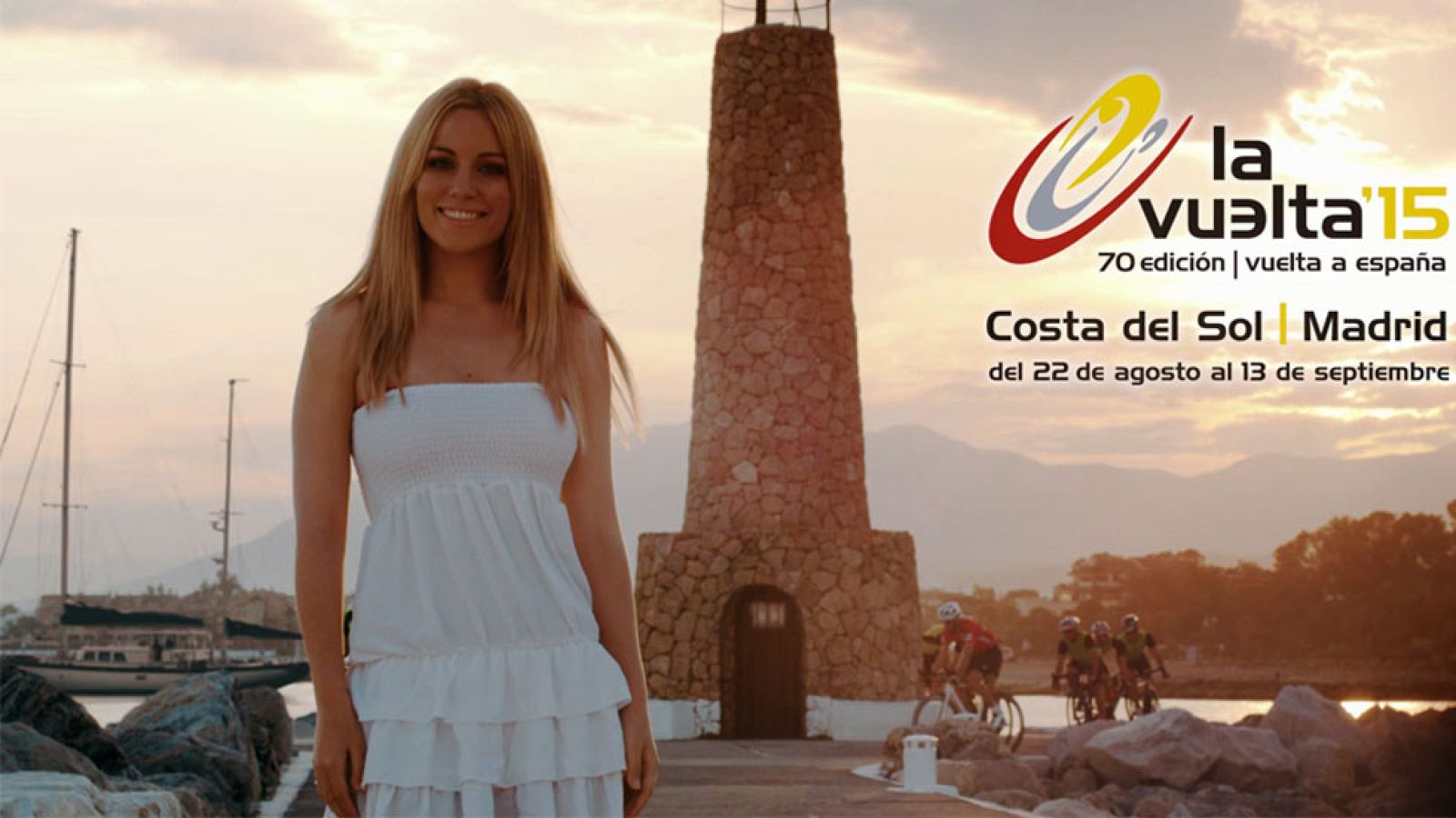 Eurovision 2015 - Edurne canta "Amanecer": Vídeo promocional de la Vuelta Ciclista a España 2015