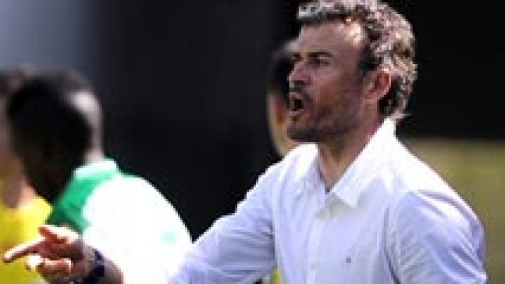 Luis Enrique: "Siempre hay que hacer los deberes"