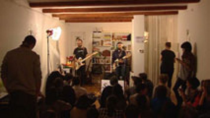 Telediario 1 - Conciertos privados con un formato íntimo