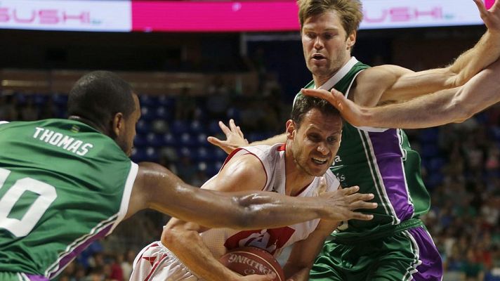 Baloncesto en RTVE - Unicaja Málaga 86 - CAI zaragoza 90