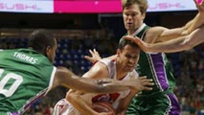 Baloncesto en RTVE - Unicaja Málaga 86 - CAI zaragoza 90