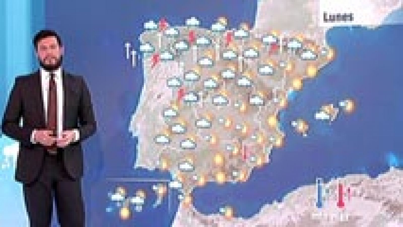 Viento fuerte en el noroeste y temperaturas altas 