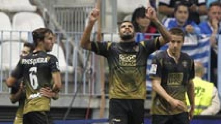 Fútbol - Málaga 1 - Elche 2