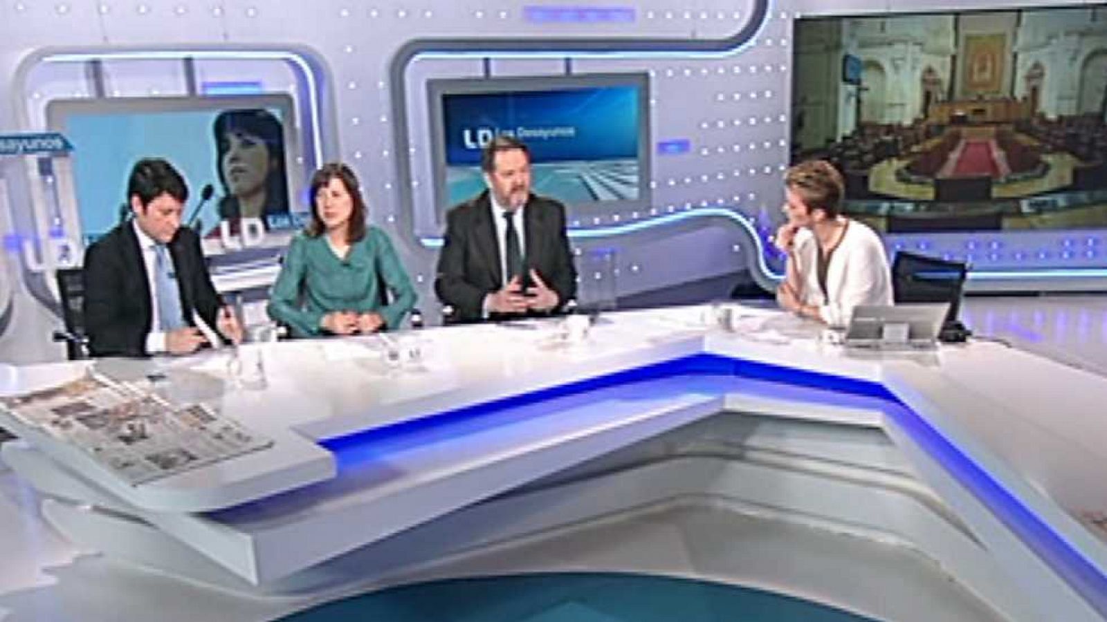Los desayunos de TVE - Debate de investidura en el Parlamento andaluz