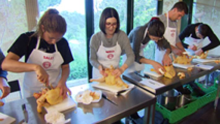 MasterChef - Clase de deshuesar y rellenar aves