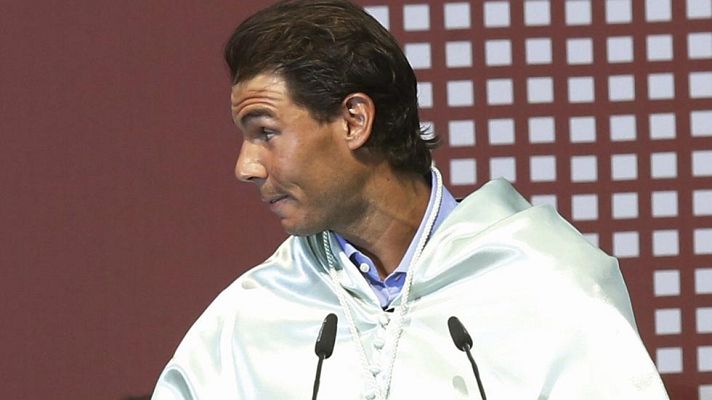 Telediario 1 - Rafa Nadal, investido Doctor Honoris Causa por la Universidad Europea de Madrid