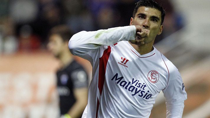 Telediario 1 - El Sevilla prepara sus semifinales