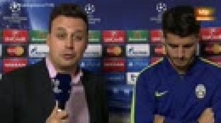 Morata: "Va a ser muy difícil, el Madrid es el mejor equipo del mundo"