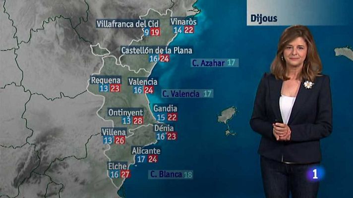 L'informatiu - Comunitat Valenciana - El tiempo en la Comunidad Valenciana - 06/05/15
