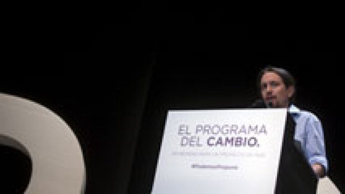 Telediario 1 - Reacciones a las propuestas presentadas por Podemos