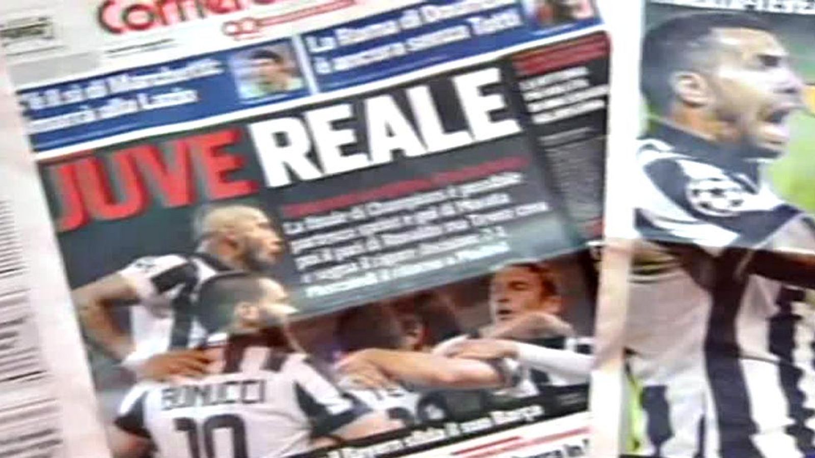 La prensa italiana califica de "hazaña" y de "partido perfecto" el que dio la victoria al Juventus contra el Real Madrid en el partido de ida de semifinales de la Liga de Campeones.