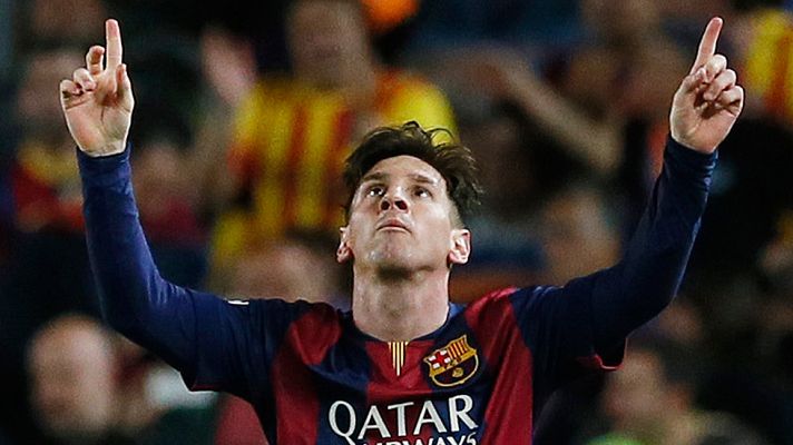 Champions League - Doblete de Messi en dos minutos (2-0)