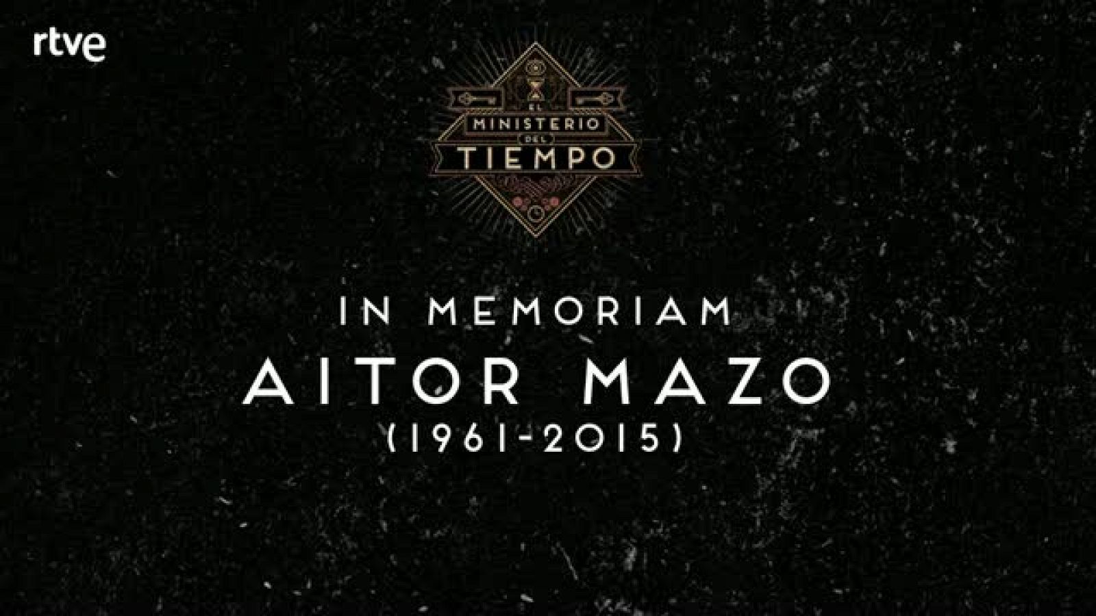 Aitor Mazo en 'El Ministerio del Tiempo' - In Memoriam