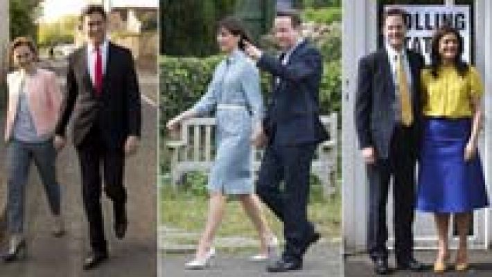 Telediario 1 - Se vislumbra un parlamento fragmentado en Reino Unido y los nacionalistas escoceses podrían ser clave