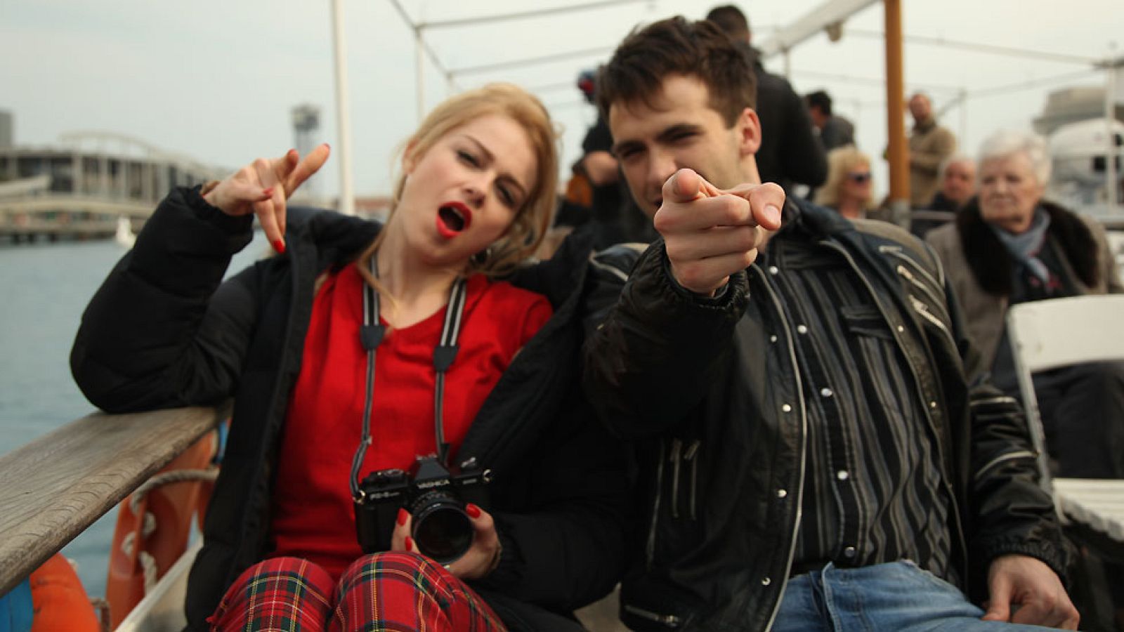 Cuéntame cómo pasó - Así fue el rodaje con Carlos y Nuka en Barcelona