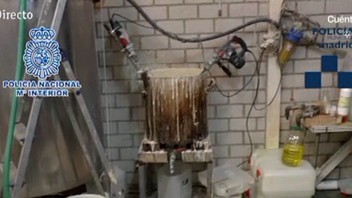 España Directo - Desmantelada una destilería ilegal de licores