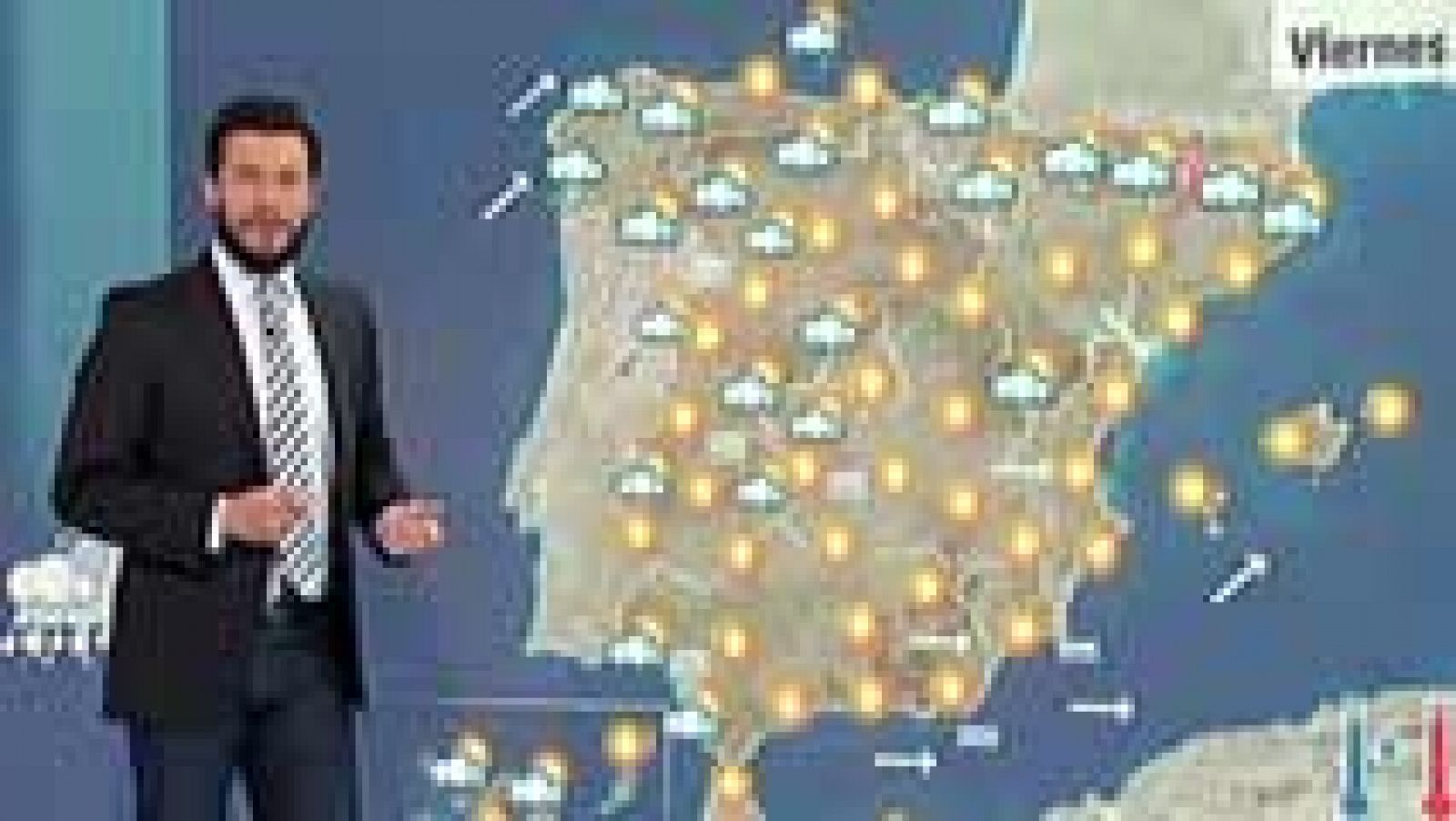 Aumento de las temperaturas, especialmente en el litoral mediterráneo