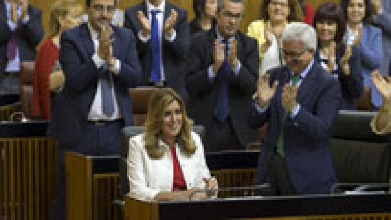 Toda la oposición vuelve a rechazar la investidura de Susana Díaz