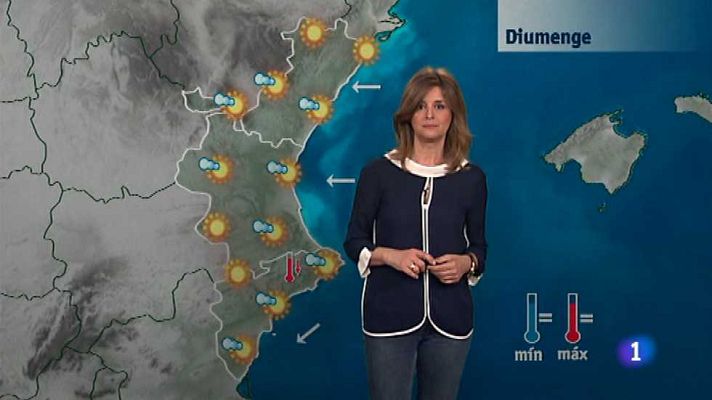 L'informatiu - Comunitat Valenciana - El tiempo en la Comunidad Valenciana  - 08/05/15