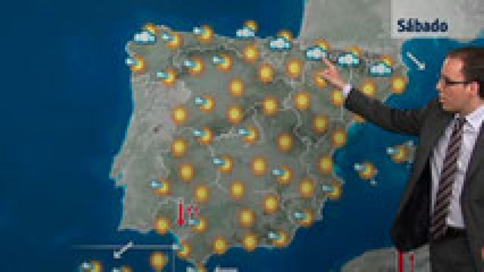 El tiempo: Ascenso notable de las temperaturas en el oeste de Andalucía | RTVE Play