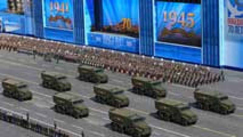 Rusia rememora los 70 años de la Segunda Guerra Mundial con un gran desfile