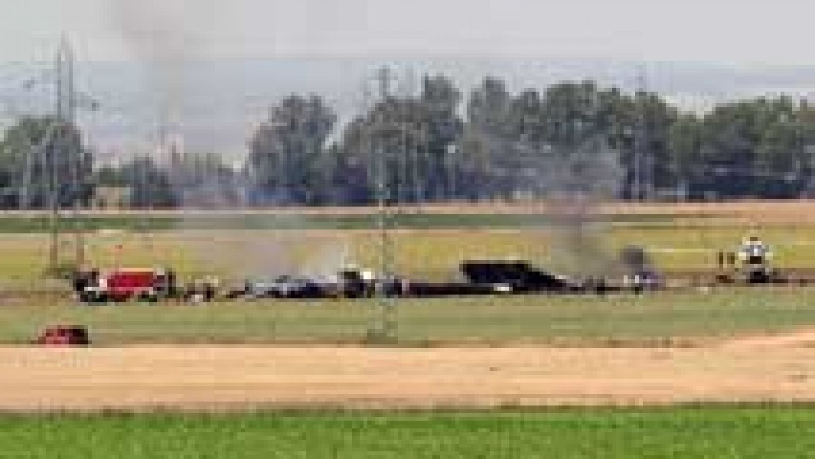 Telediario 1: Se estrella un avión militar en Sevilla | RTVE Play