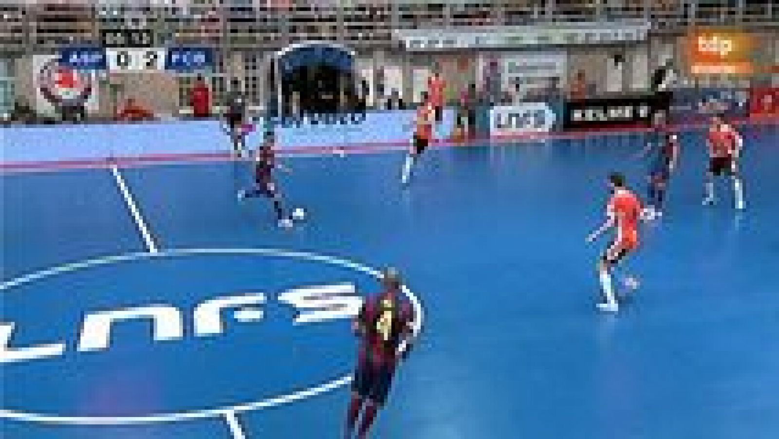 Fútbol Sala: Play-Off 1/4 final: Aspil Ribera de Navarra - FC Barcelona | RTVE Play