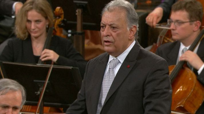 Telediario 1 - Zubin Mehta ofrece un concierto en Madrid