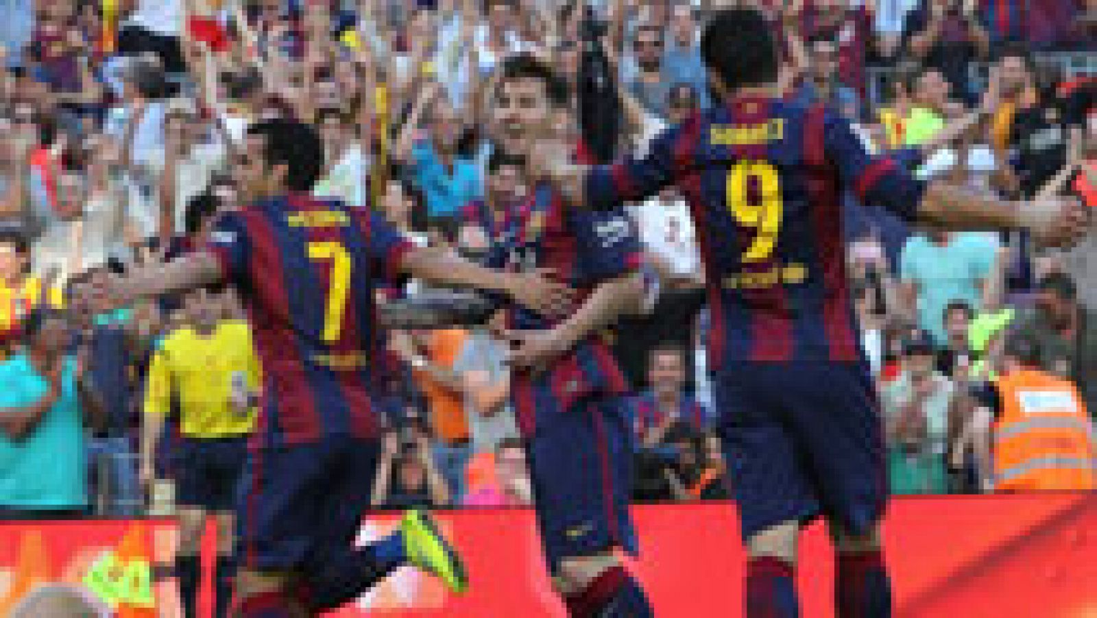 Fútbol: Barcelona 2 - Real Sociedad 0 | RTVE Play