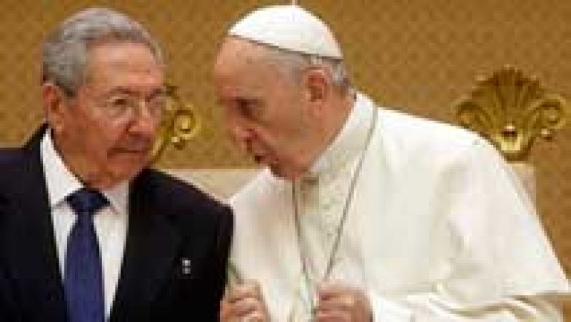 El Papa y Raúl Castro han mantenido un encuentro en el Vaticano