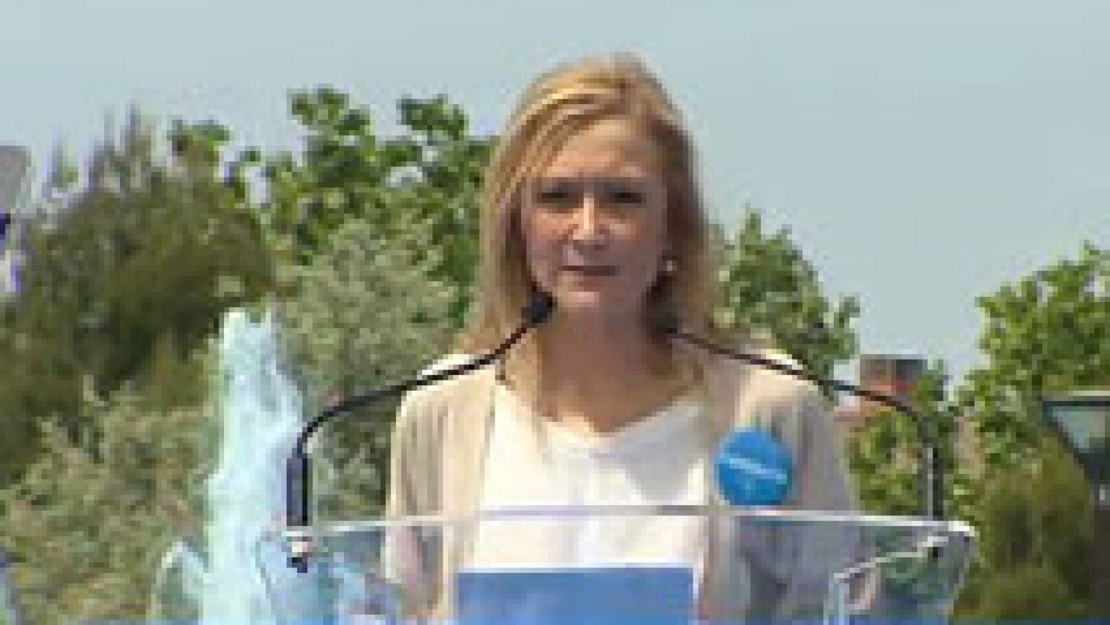 Telediario 1: Cifuentes se compromete a deducir impuestos y promover la conciliación | RTVE Play