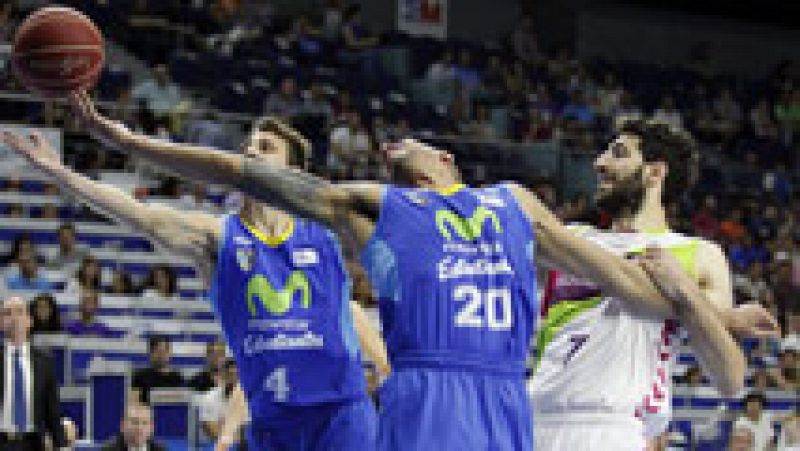 El Movistar Estudiantes celebró su salvación matemática venciendo por 86-76 a un Laboral Kutxa Baskonia que se complica el Playoff. Nacho Martín (22 de valoración), el mejor hombre del partido.