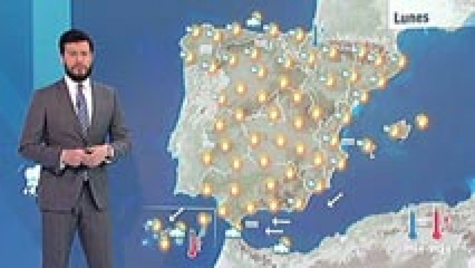 El Tiempo - Temperturas altas en toda la Península y alerta amarilla en Gran Canaria 