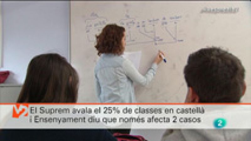 Vespre a La 2 - Informatiu - 08/05/2015