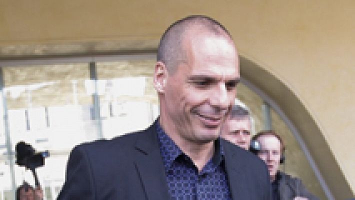 Telediario 1 - El Eurogrupo analiza las negociaciones con Grecia