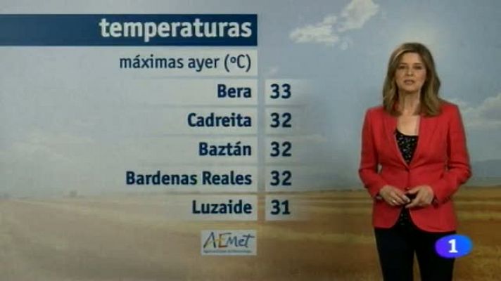 El Tiempo en la Comunidad de Navarra - 11/05/2015