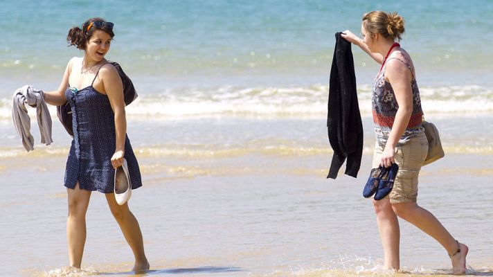 Telediario 1 - Más de 30 grados en casi toda España