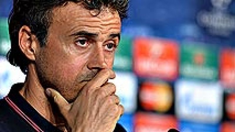 El entrenador del FC Barcelona, Luis Enrique Martínez, ha  comentado en la previa del partido de vuelta de las semifinales de la  Liga de Campeones que son conscientes de que van a "sufrir" en el  Allianz Arena para poder lograr el billete para la fi