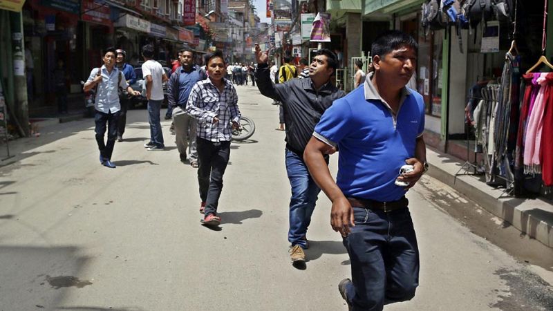 Varios muertos en un nuevo terremoto de magnitud 7,3 con epicentro en Nepal