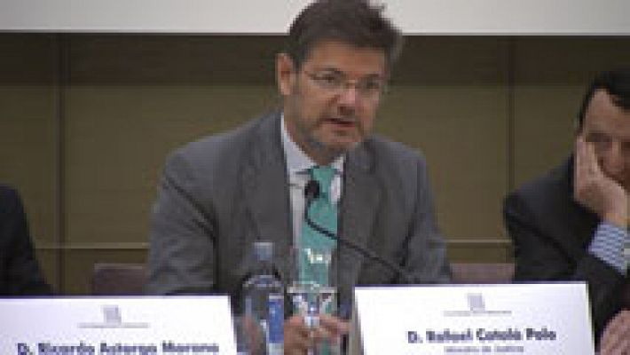 Telediario 1 - Catalá cree que no se debe permitir la concentración del 15M