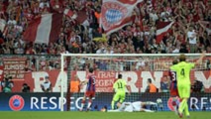 Champions League - Neymar deja muy tocado al Bayern (1-1)
