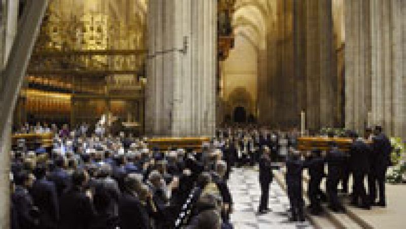 Funeral por los cuatro fallecidos en el accidente del A400M en la catedral de Sevilla