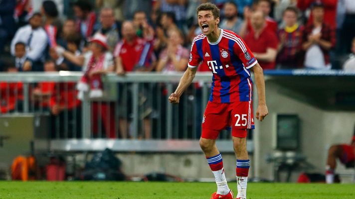 Champions League - Müller marca el 3-2 en el minuto 72