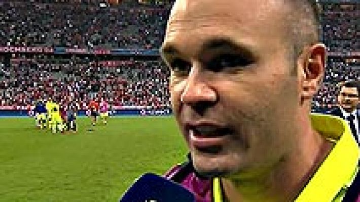 Iniesta: "Intentaremos dar el último paso"