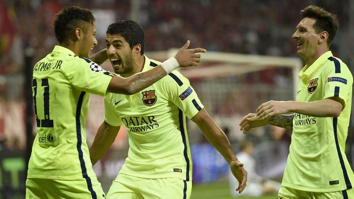 Telediario 1 - El Barcelona se mete en su octava final de Champions