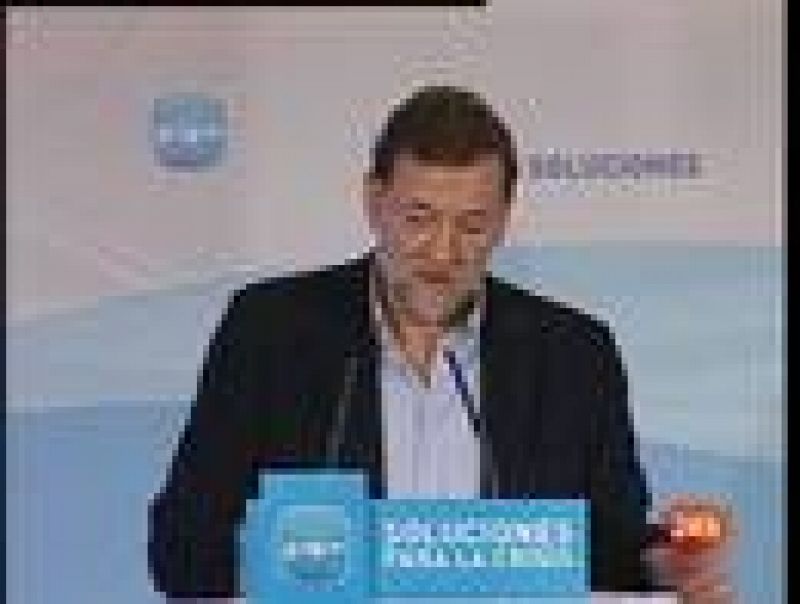  Rajoy acusa a Zapatero de ayudar a sus amigos y no a las pymes