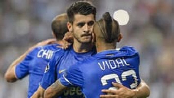 Telediario 1 - El Madrid se despide de la Champions tras empatar con la Juventus