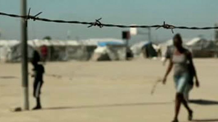 Telediario 1 - 'Código Azul', la campaña que cuestiona la inmunidad de los cascos azules