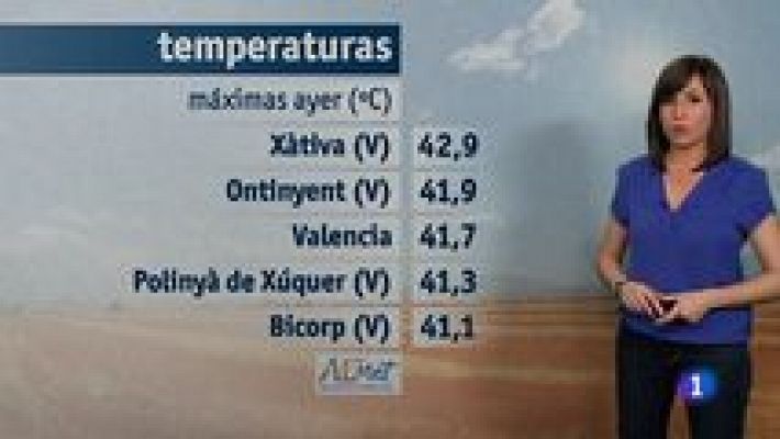 L'informatiu - Comunitat Valenciana - El tiempo en la Comunidad Valenciana - 15/05/15